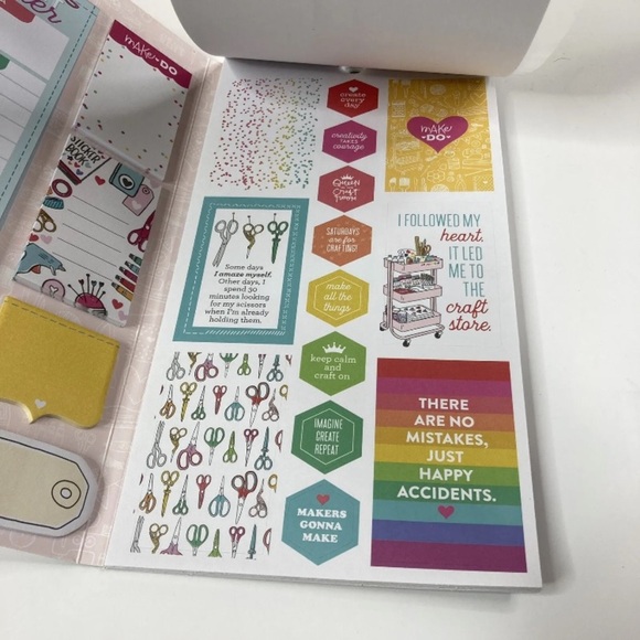 3/$30 The Happy Planner Book MISS MAKER Stickers 2018 Me & My Big Ideas - Picture 6 of 10